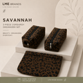 Savannah 3-Piece Corduroy Organizer Set | Cosmetic, Travel & Everyday Pouches